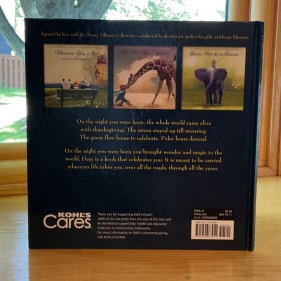 "On The Night You Were Born" By Nancy Tillman Hardcover Childrens Book #1 - Picture 3 of 4